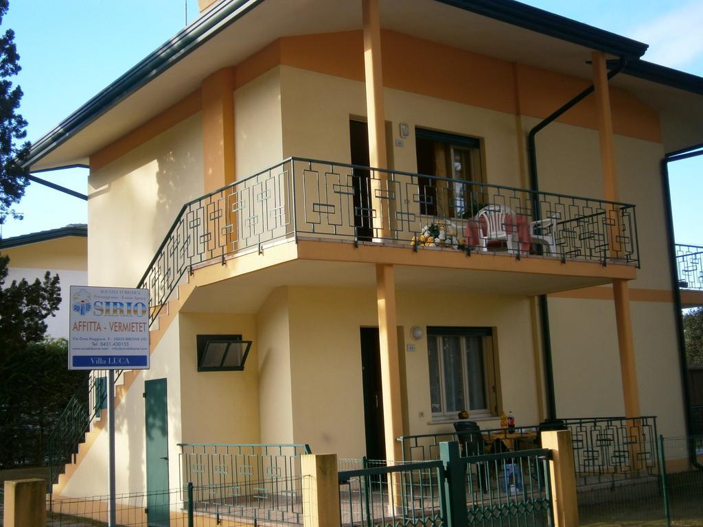 Luca Villa Bibione Bagian luar foto